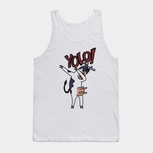 Yolo Dab Cow Tank Top